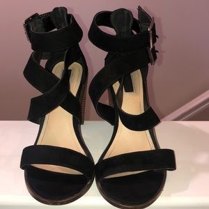 Black heels